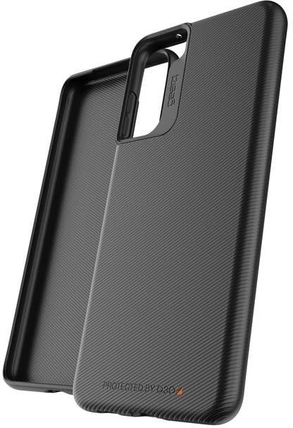 GEAR4 D3O Bio Copenhagen beskyttelsesveske, Samsung Galaxy S21, svart i gruppen SMARTTELEFON & NETTBRETT / Mobilbeskyttelse / Samsung hos TP E-commerce Nordic AB (D18555)