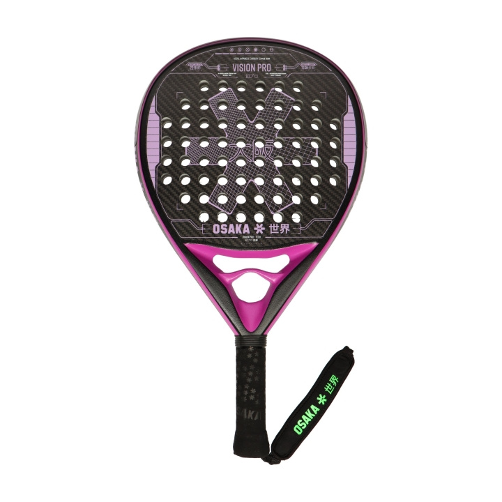Osaka Vision Pro Padel Racket - Tech i gruppen SPORT, FRITID & HOBBY / Sportsutstyr / Padelracket hos TP E-commerce Nordic AB (D18577)