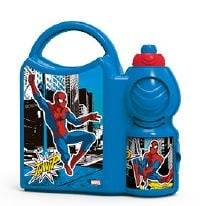 Marvel Stort - Kombinasjonssett - Spiderman (33472) i gruppen LEKER, BARN OG BABY / Spise & drikke / Barneserviser hos TP E-commerce Nordic AB (D18603)