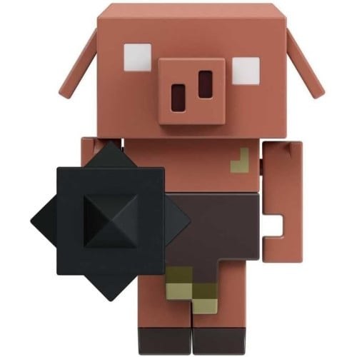 MINECRAFT Legends 3,25 tommers actionfigur - Mace Piglin Runt i gruppen LEKER, BARN OG BABY / Leker / Figurer, miniatyrer og tilbehør hos TP E-commerce Nordic AB (D18604)
