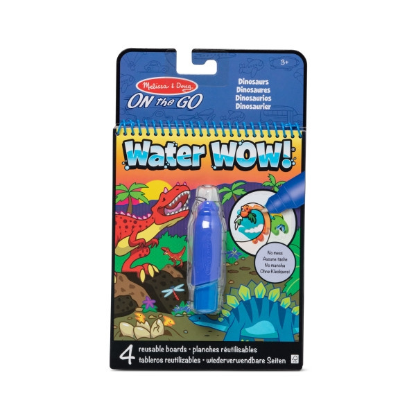 Melissa & Doug Water Reveal Pad - Dinosaurer - (19315) i gruppen LEKER, BARN OG BABY / Leker / Tegne & regne hos TP E-commerce Nordic AB (D18611)
