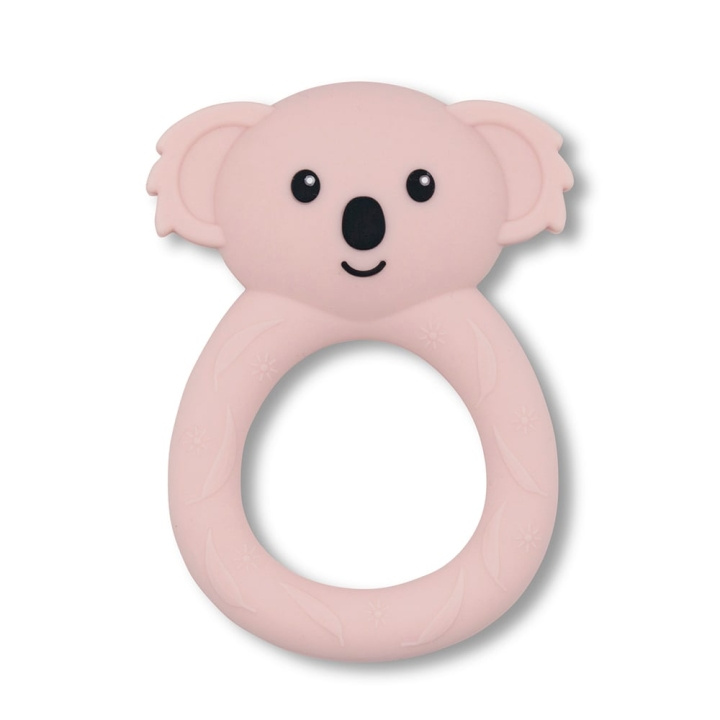 Jellystone Designs Koala-bidering - rosa salt (JSD0867) i gruppen LEKER, BARN OG BABY / Babyprodukter / Smokker & Tannringer hos TP E-commerce Nordic AB (D18624)