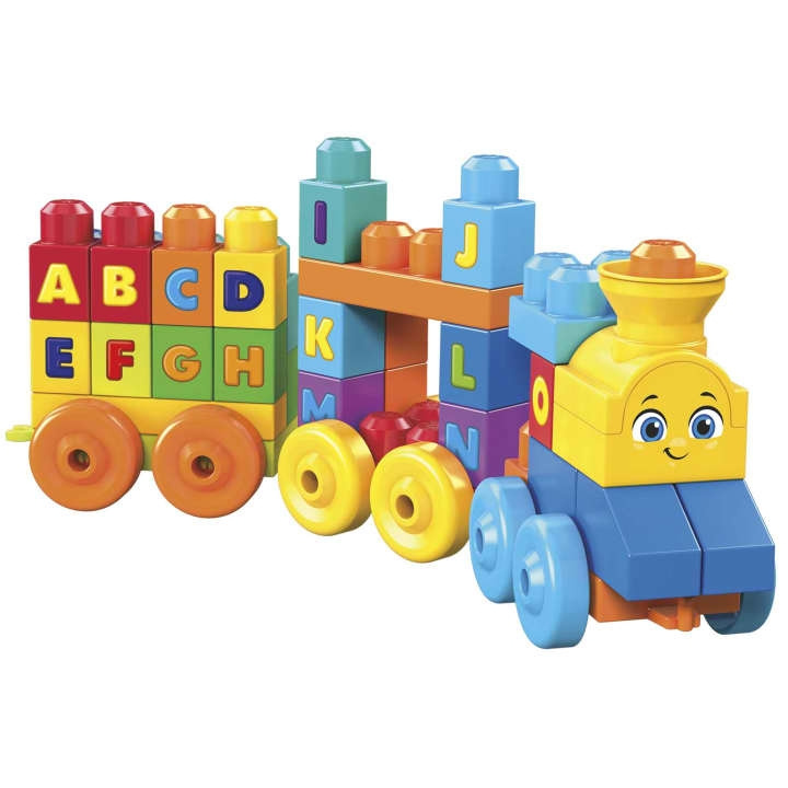 Mega Bloks ABC Musikktog (FWK22) i gruppen LEKER, BARN OG BABY / Babyleker (0-3 år) / Aktivitetsleker hos TP E-commerce Nordic AB (D18637)