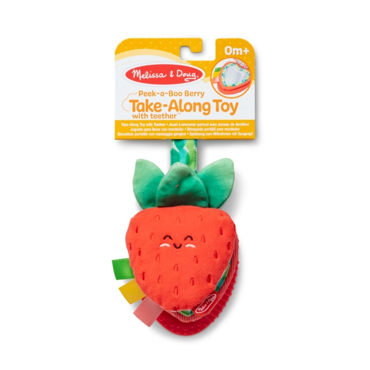 Melissa & Doug Jordbær ta med (50742) i gruppen LEKER, BARN OG BABY / Babyleker (0-3 år) / Aktivitetsleker hos TP E-commerce Nordic AB (D18642)