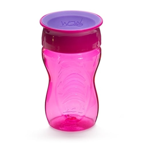 Wow Gear Beger Kids - Rosa Tritan (WOW241) i gruppen LEKER, BARN OG BABY / Spise & drikke / Tåteflasker & tilbehør hos TP E-commerce Nordic AB (D18685)