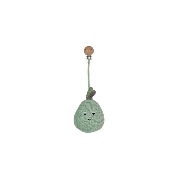 OYOY Mini Yummy Pear barnevognsklype - Pale Mint (M107686) i gruppen LEKER, BARN OG BABY / Leker / Figurer, miniatyrer og tilbehør hos TP E-commerce Nordic AB (D18694)
