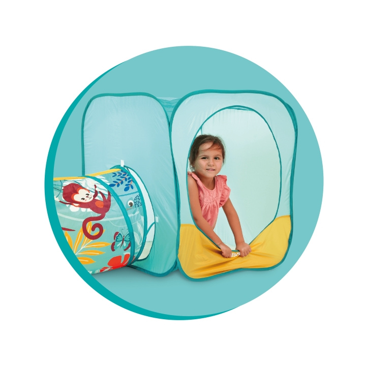 LUDI Lekeområde med tunnel og baller - (LU90110) i gruppen LEKER, BARN OG BABY / Uteleker / Leketelt hos TP E-commerce Nordic AB (D18732)