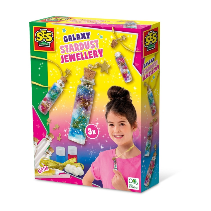 SES Creative Galaxy Stardust Jewellery - (S14772) i gruppen LEKER, BARN OG BABY / Leker / Håndtverk hos TP E-commerce Nordic AB (D18752)
