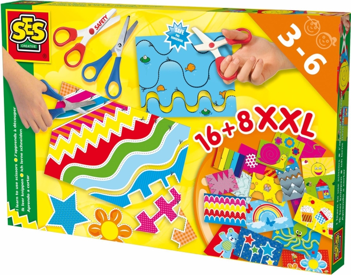 SES Creative Lær å bruke saks i gruppen LEKER, BARN OG BABY / Leker / Håndtverk hos TP E-commerce Nordic AB (D18765)