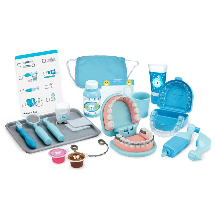 Melissa & Doug Super Smile tannlegesett - (8611) i gruppen LEKER, BARN OG BABY / Leker / Lite hjem & rollespill hos TP E-commerce Nordic AB (D18767)