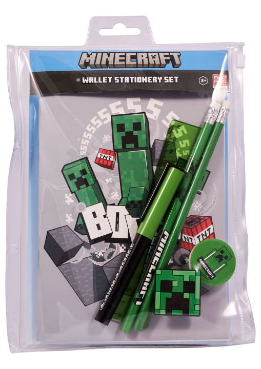 MINECRAFT Kids Licensing - Penalhus lommebok - MINECRAFT (0616060-4480525) i gruppen LEKER, BARN OG BABY / Leker / Penal hos TP E-commerce Nordic AB (D18773)
