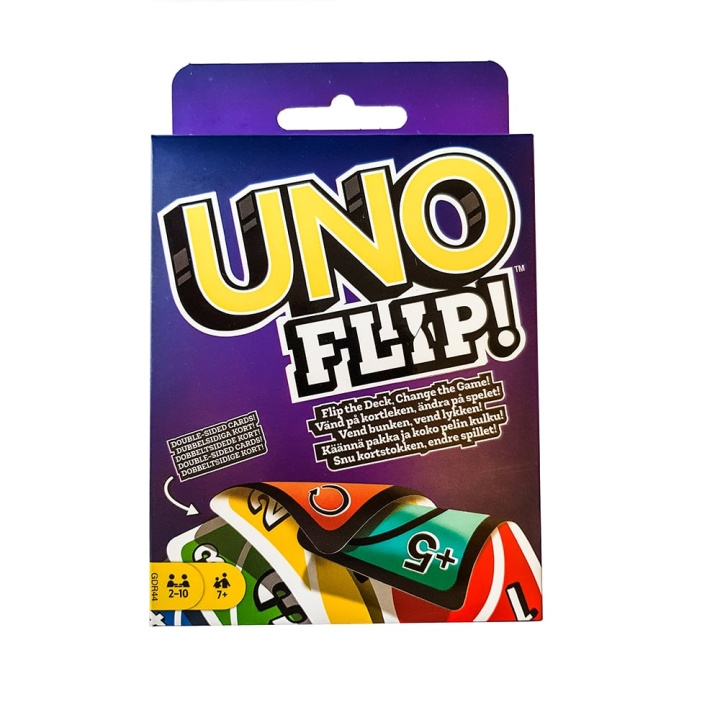 Mattel Spill - UNO Flip (GDR44) i gruppen LEKER, BARN OG BABY / Spill / Kortspill hos TP E-commerce Nordic AB (D18811)