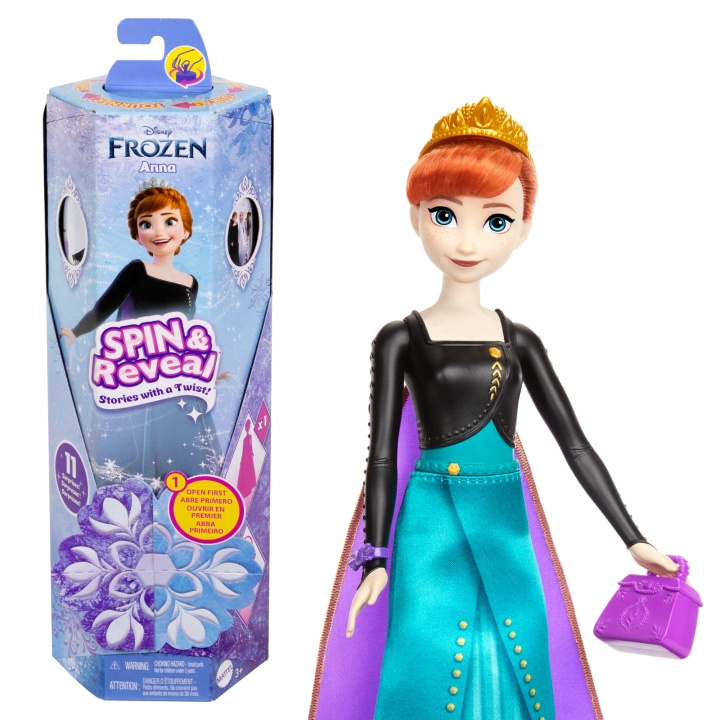 Mattel Frost - Anna Snurr og avslør (HXD27) i gruppen LEKER, BARN OG BABY / Leker / Dukker & tilbehør hos TP E-commerce Nordic AB (D18813)