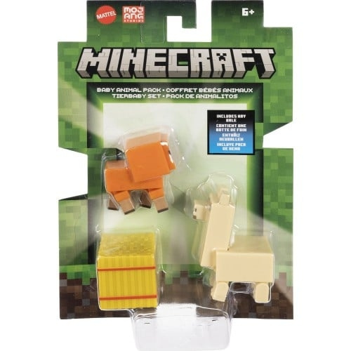 MINECRAFT Biome Builds - 8 cm - Babydyrpakke (JCN33) i gruppen LEKER, BARN OG BABY / Leker / Figurer, miniatyrer og tilbehør hos TP E-commerce Nordic AB (D18841)