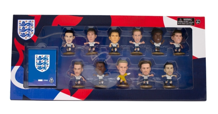 Soccerstarz England Lagpakke 11 figur (2024 versjon) i gruppen LEKER, BARN OG BABY / Leker / Figurer, miniatyrer og tilbehør hos TP E-commerce Nordic AB (D18850)