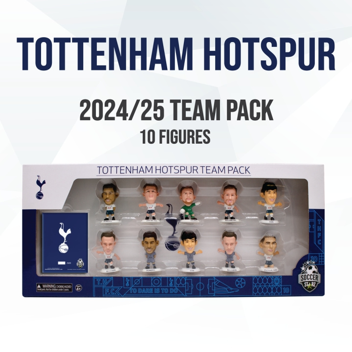 Soccerstarz Spurs lagpakke med 10 figurer (2024/25 versjon klassisk drakt) i gruppen LEKER, BARN OG BABY / Leker / Figurer, miniatyrer og tilbehør hos TP E-commerce Nordic AB (D18852)