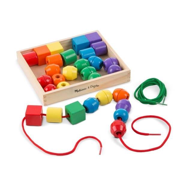 Melissa & Doug Melissa and Doug - Primary Lacing Beads - (10544) i gruppen LEKER, BARN OG BABY / Leker / Håndtverk hos TP E-commerce Nordic AB (D18884)