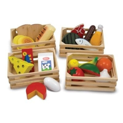 Melissa & Doug Sett med matvaregrupper (271) i gruppen LEKER, BARN OG BABY / Leker / Lite hjem & rollespill hos TP E-commerce Nordic AB (D18886)