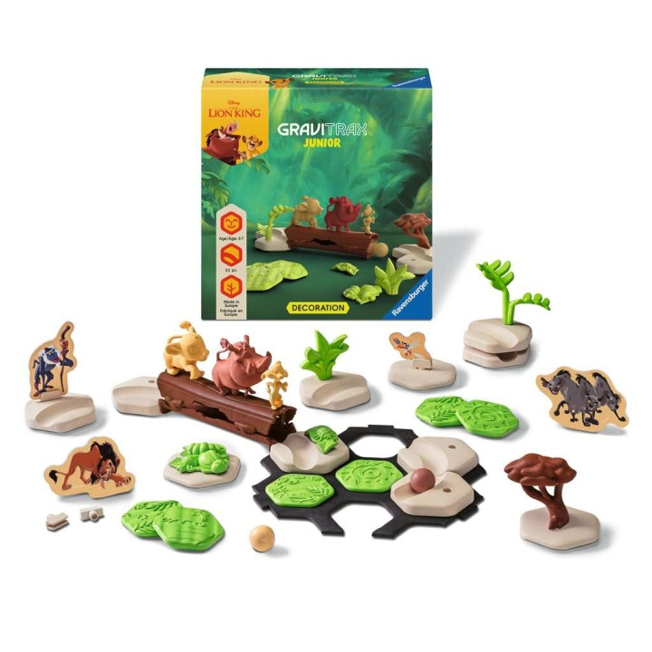 GraviTrax Junior Extension Lion King (10923862) i gruppen LEKER, BARN OG BABY / Leker / Lekesett hos TP E-commerce Nordic AB (D18898)