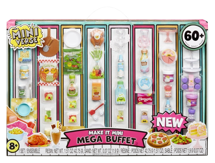 Miniverse Make It Mini Mega Buffet (541301) i gruppen LEKER, BARN OG BABY / Leker / Lekesett hos TP E-commerce Nordic AB (D18901)