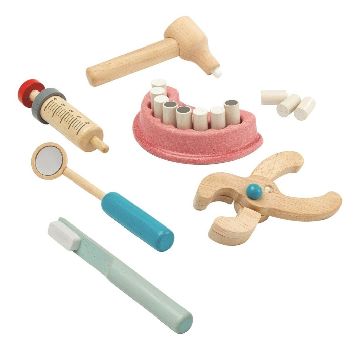PlanToys Tannlegesett (3493) i gruppen LEKER, BARN OG BABY / Leker / Lekesett hos TP E-commerce Nordic AB (D18911)