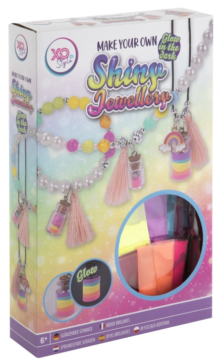 XO Style Skinnende smykkesett - Glow in the dark (240014) i gruppen LEKER, BARN OG BABY / Leker / Håndtverk hos TP E-commerce Nordic AB (D18922)