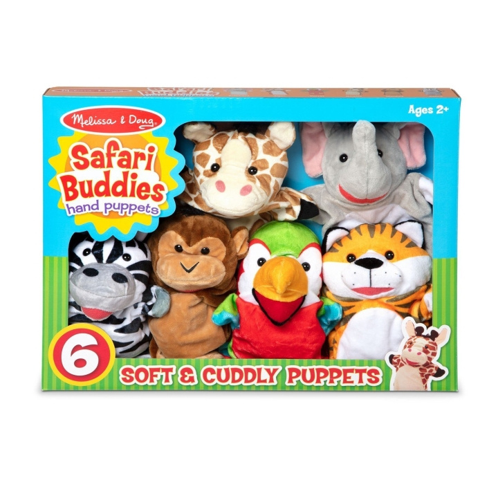 Melissa and Doug Melissa & Doug - Safari Buddies hånddukker (19118) i gruppen LEKER, BARN OG BABY / Leker / Dukker & tilbehør hos TP E-commerce Nordic AB (D18950)