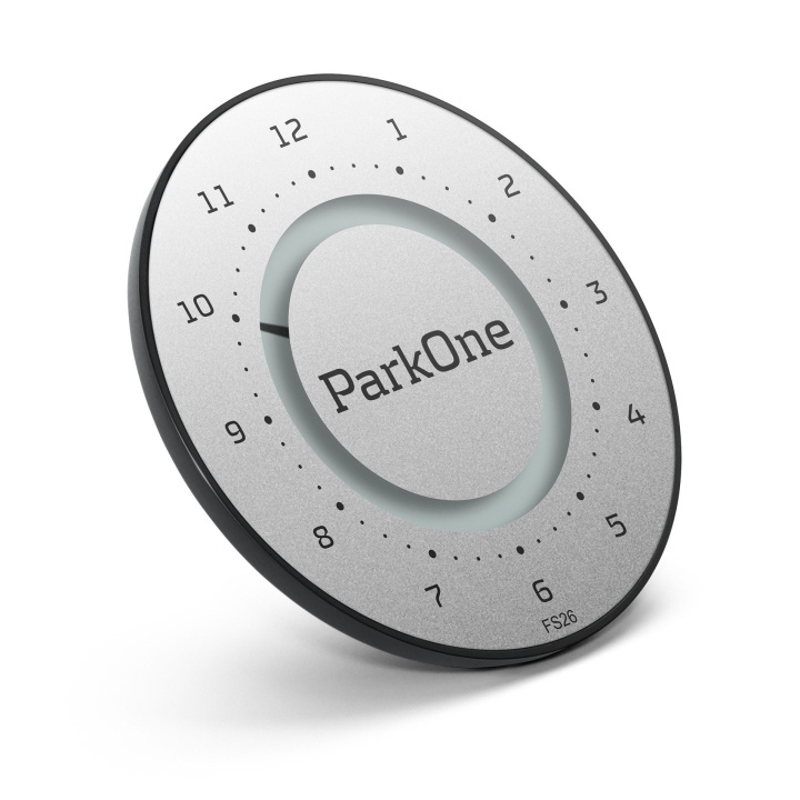 ParkOne 2 - Elektronisk parkeringsskive i titansølv i gruppen SPORT, FRITID & HOBBY / Morsomme produkter / Smarte produkter hos TP E-commerce Nordic AB (D18976)