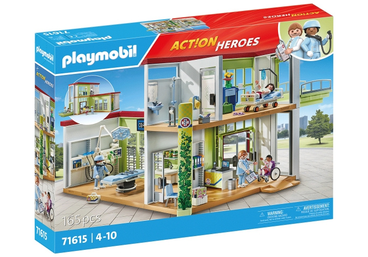 Playmobil Moderne sykehus (71615) i gruppen LEKER, BARN OG BABY / Leker / Lekesett hos TP E-commerce Nordic AB (D18989)