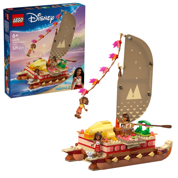 LEGO Disney Princess - Moanas eventyrlige kano (43270) i gruppen LEKER, BARN OG BABY / Leker / Byggeleker / Lego hos TP E-commerce Nordic AB (D19021)
