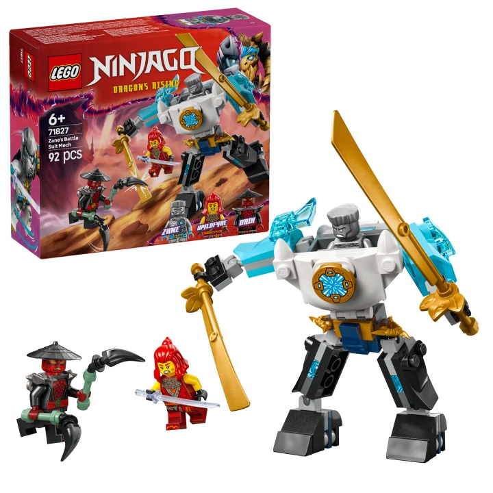 LEGO Ninjago - Zanes stridsdrakt Mech (71827) i gruppen LEKER, BARN OG BABY / Leker / Byggeleker / Lego hos TP E-commerce Nordic AB (D19023)