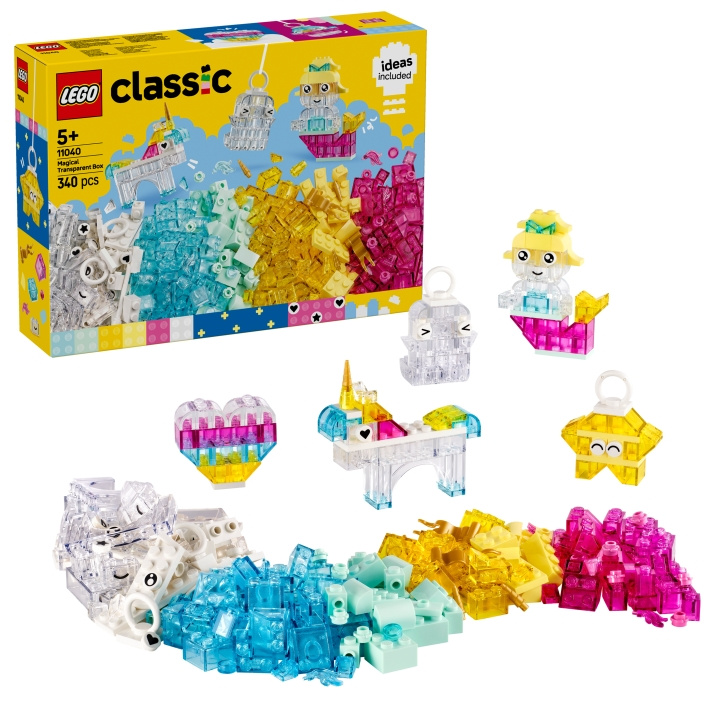 LEGO LEGO Classic - Magisk gjennomsiktig eske (11040) i gruppen LEKER, BARN OG BABY / Leker / Byggeleker / Lego hos TP E-commerce Nordic AB (D19035)