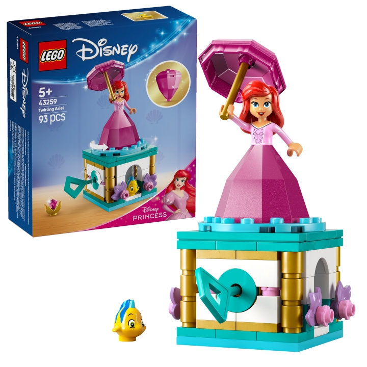 LEGO Disney Princess - Snurrende Ariel (43259) i gruppen LEKER, BARN OG BABY / Leker / Byggeleker / Lego hos TP E-commerce Nordic AB (D19036)