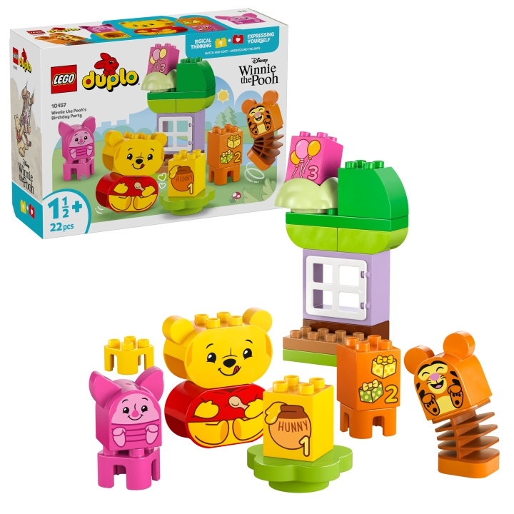 LEGO DUPLO Disney TM - Ole Brumm sitt bursdagsselskap (10457) i gruppen LEKER, BARN OG BABY / Leker / Byggeleker / Lego hos TP E-commerce Nordic AB (D19039)