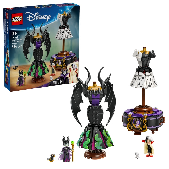 LEGO Disney Classic - Maleficents og Cruella de Vils kjoler (43262) i gruppen LEKER, BARN OG BABY / Leker / Byggeleker / Lego hos TP E-commerce Nordic AB (D19047)