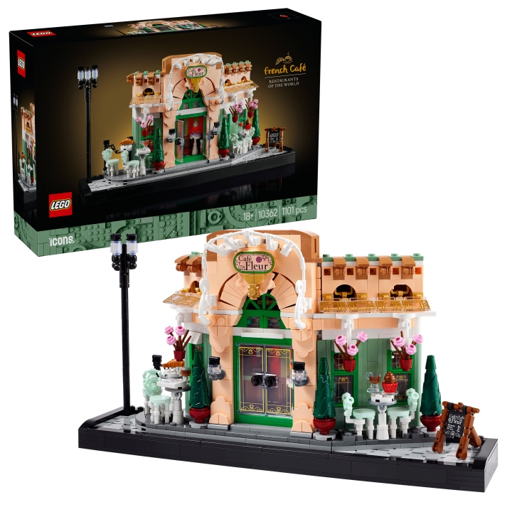 LEGO Ikoner - Fransk kafé (10362) i gruppen LEKER, BARN OG BABY / Leker / Byggeleker / Lego hos TP E-commerce Nordic AB (D19048)