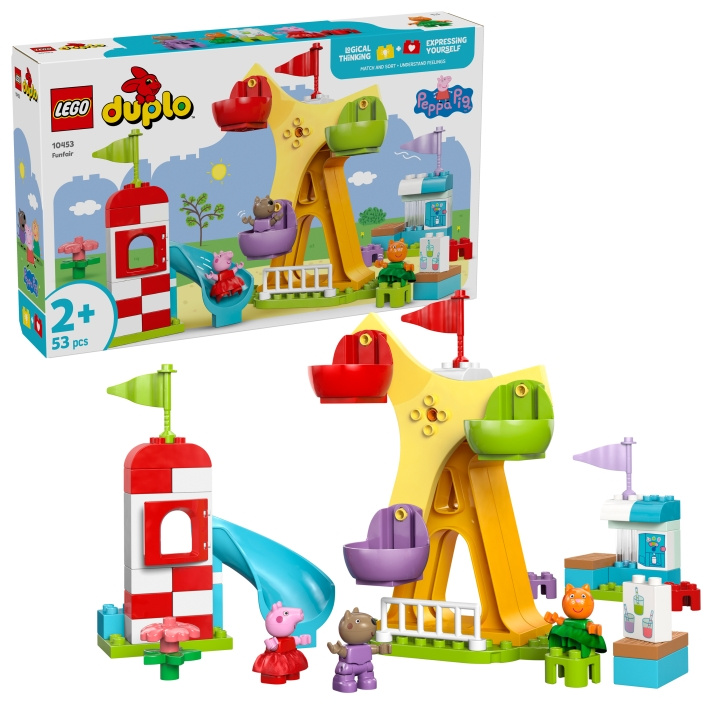 LEGO DUPLO Peppa Pig - tivoli (10453) i gruppen LEKER, BARN OG BABY / Leker / Byggeleker / Lego hos TP E-commerce Nordic AB (D19052)