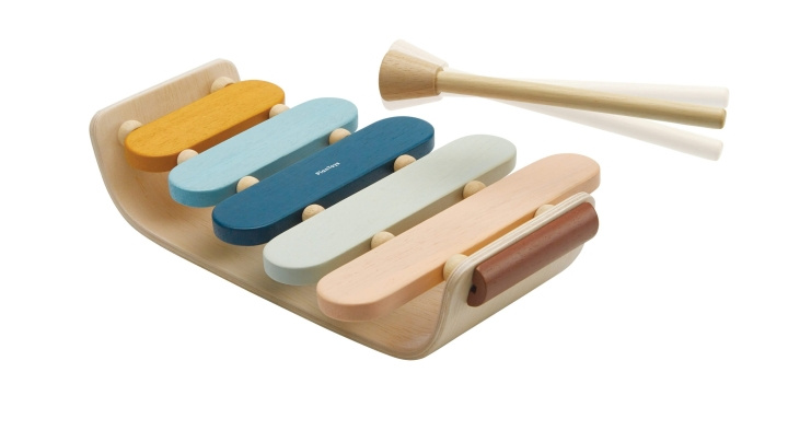 PlanToys Oval Xylofon (PT-6441) i gruppen LEKER, BARN OG BABY / Musikk, sang og bilde / Instrumenter hos TP E-commerce Nordic AB (D19072)