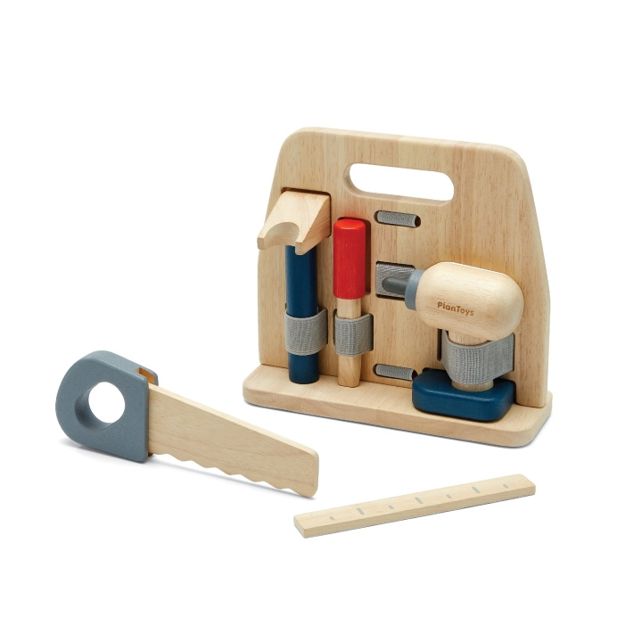 PlanToys Handy snekkersett - flerfarget - 36-60 m i gruppen LEKER, BARN OG BABY / Leker / Lekesett hos TP E-commerce Nordic AB (D19073)