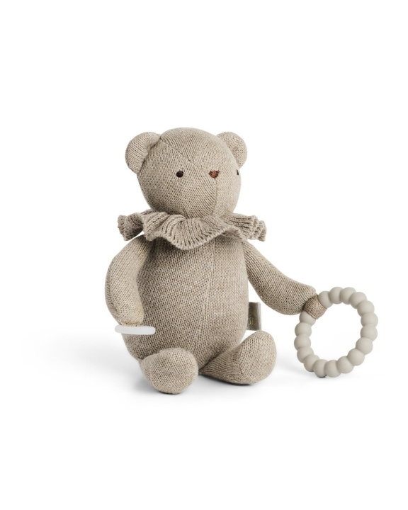 Smallstuff Liten aktivitetsbjørn, for smokk og smokk, natur - (40006-35) i gruppen LEKER, BARN OG BABY / Babyleker (0-3 år) / Kosedyr hos TP E-commerce Nordic AB (D19089)