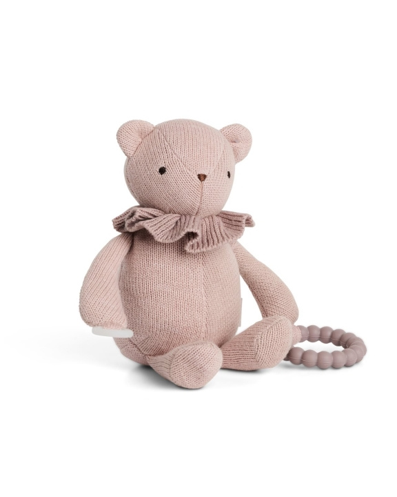 Smallstuff Liten aktivitetsbjørn, for smokk og smokk, myk rose (40006-37) i gruppen LEKER, BARN OG BABY / Babyleker (0-3 år) / Kosedyr hos TP E-commerce Nordic AB (D19091)