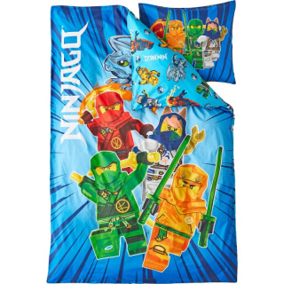 LEGO Sengetøy - Voksenstørrelse 140 x 200 cm - LEGO® Ninjago (LEG1166)