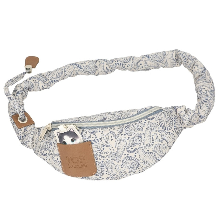 TOPModel Crossbag CAT LOVE - Lyseblå og kremfarget (413274) i gruppen LEKER, BARN OG BABY / Leker / Penal hos TP E-commerce Nordic AB (D19106)