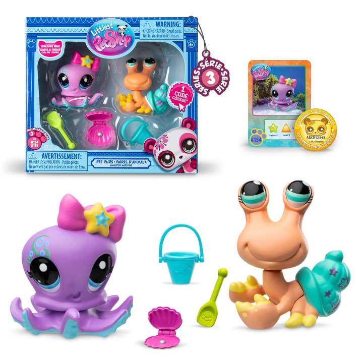 Littlest Pet Shop Pet Pair Ass CDU - (00623) i gruppen LEKER, BARN OG BABY / Leker / Figurer, miniatyrer og tilbehør hos TP E-commerce Nordic AB (D19132)