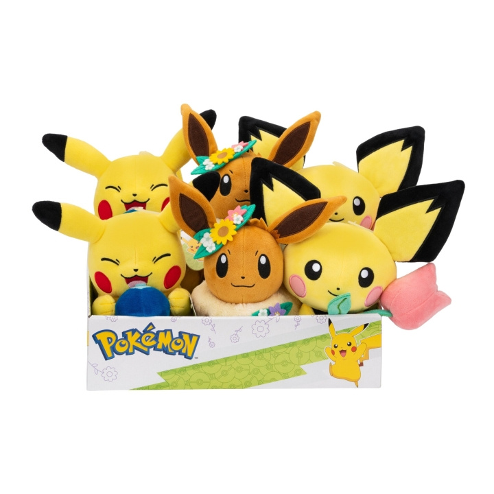 Pokémon Plysj 20 cm Spring Ass CDU - (PKW2842-4) i gruppen LEKER, BARN OG BABY / Babyleker (0-3 år) / Kosedyr hos TP E-commerce Nordic AB (D19134)