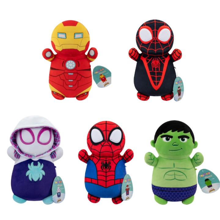 Spidey Spidey Hugmees 25 cm - (SQSF00001) i gruppen LEKER, BARN OG BABY / Leker / Figurer, miniatyrer og tilbehør hos TP E-commerce Nordic AB (D19139)
