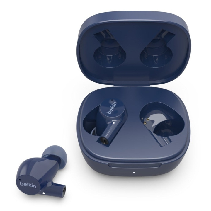 Belkin SOUNDFORM Rise ekte trådløse ørepropper i gruppen Elektronikk / Lyd & Bilde / Hodetelefoner & Tilbehør / Hodetelefoner hos TP E-commerce Nordic AB (D19145)
