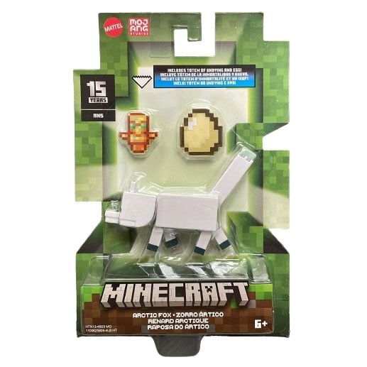 MINECRAFT Biome Builds - 8 cm fjellrev (HTN13) i gruppen LEKER, BARN OG BABY / Leker / Figurer, miniatyrer og tilbehør hos TP E-commerce Nordic AB (D19161)