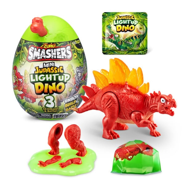 Smashers JURASSIC -SERIE 1 Mini Jurassic Light-Up Dino - (74107) i gruppen LEKER, BARN OG BABY / Leker / Figurer, miniatyrer og tilbehør hos TP E-commerce Nordic AB (D19170)