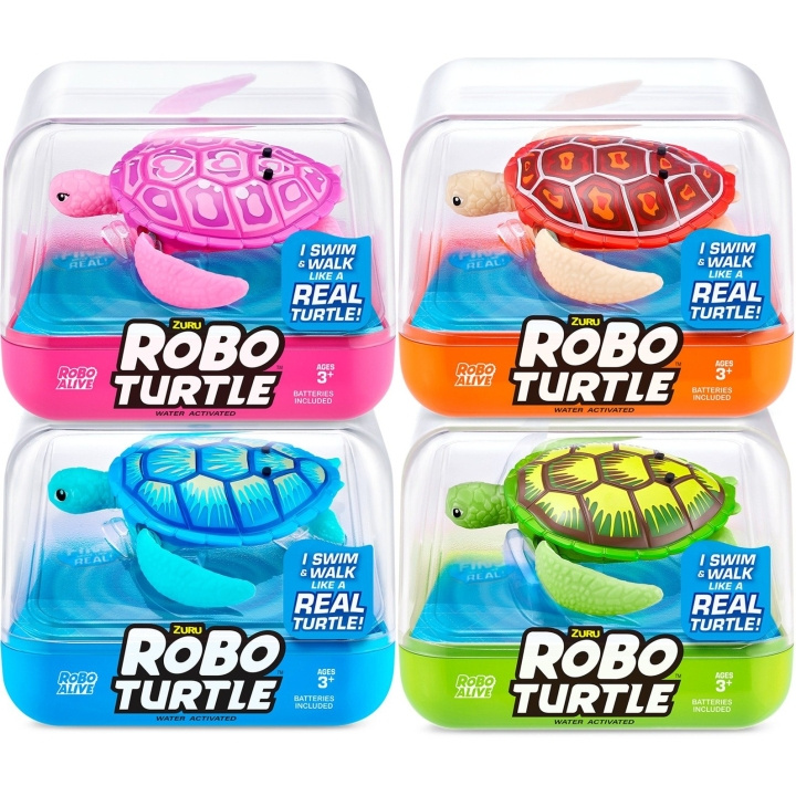 Roboalive Robo Alive - Robotskilpadder S1 (7192UQ1) i gruppen LEKER, BARN OG BABY / Leker / Figurer, miniatyrer og tilbehør hos TP E-commerce Nordic AB (D19171)